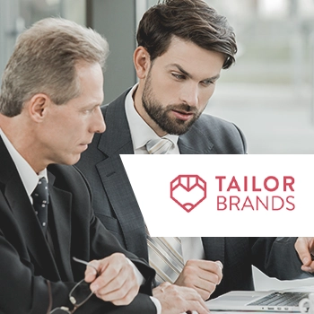 Men conversation about Tailor Brands