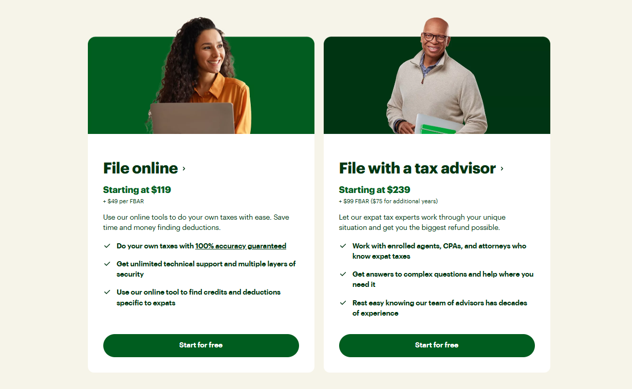 H&R block pricing
