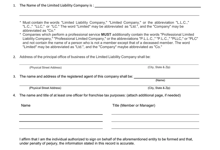 Official Arkansas LLC source showing formation filing requirements and submission details