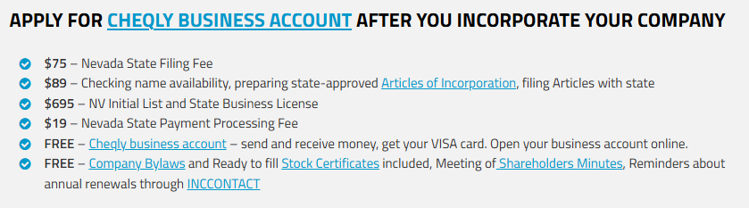 incparadise price and packages