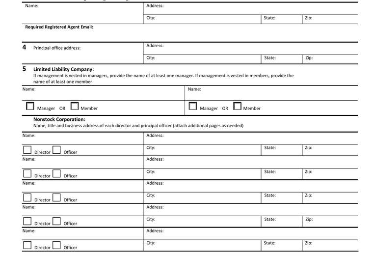 Official Wisconsin LLC additional LLC cost source