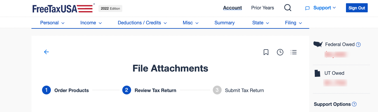 FreetaxUSA User Experience and Filing