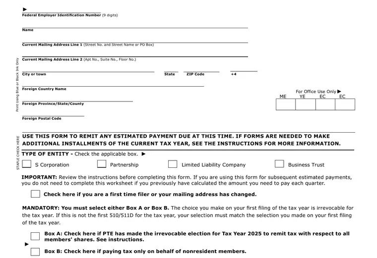 Official Maryland LLC tax form or instructions showing state filing requirements, tax details, and due-date information