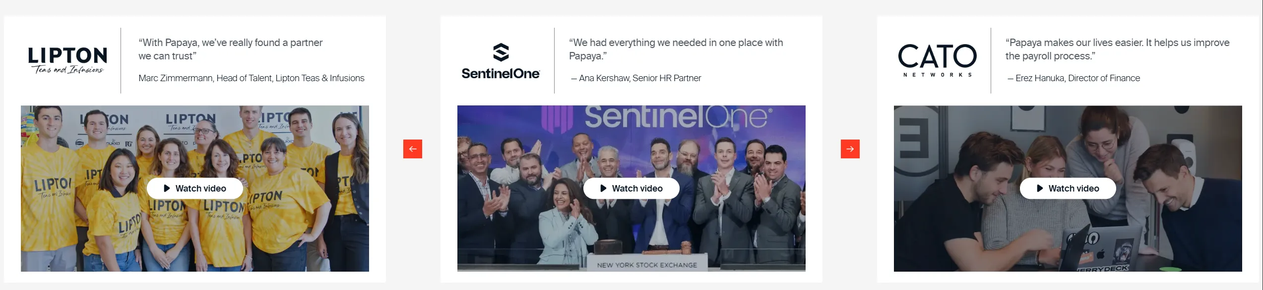 papaya global customers