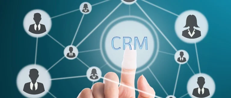 A person selecting the best CRM software