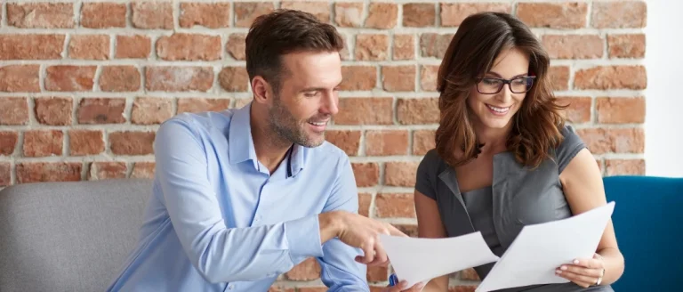 Two people planning to start a business in Texas