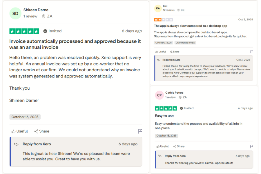 Xero Reviews