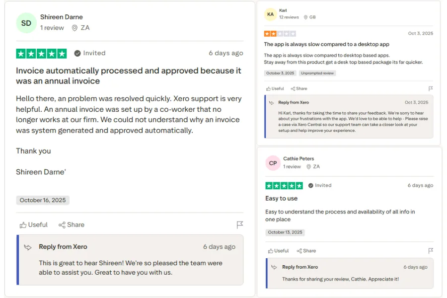 Xero Reviews