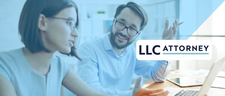 Business people discussing LLC Attorney