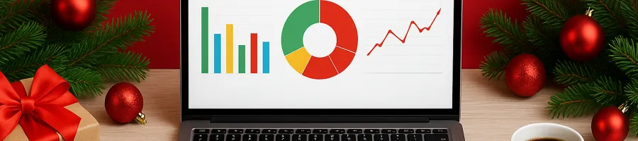 A laptop on a table presenting the best tracking tools