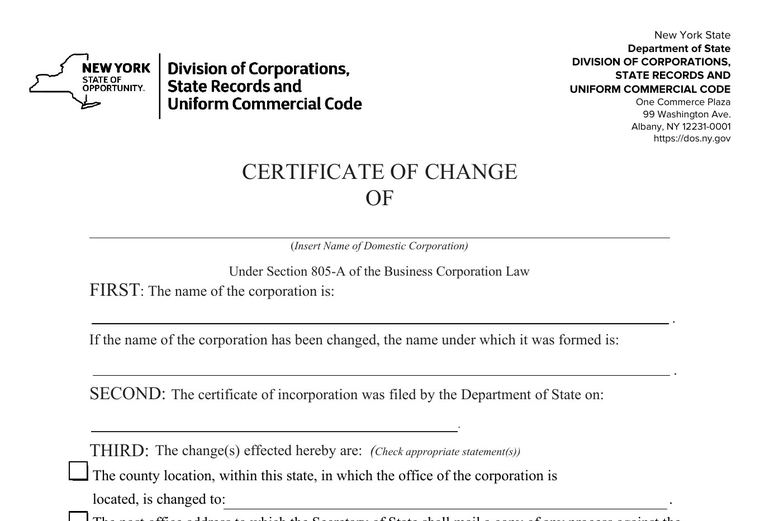 Official New York registered-agent requirements source screenshot showing agent requirements and filing details