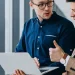 Registered agent having a conversation with client about refusing to accept certain documents