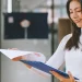 A business owner reading documents about how long does it take to set up an LLC in New Jersey