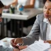Non Commercial Registered Agents reviewing documents