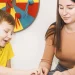 A mother and child supported by LLC